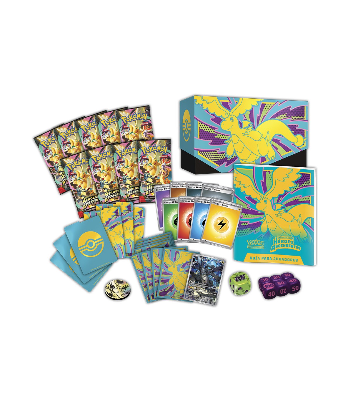 POKEMON TCG MEGAEVOLUCION-HEROES ASCENDENTES ELITE 2026