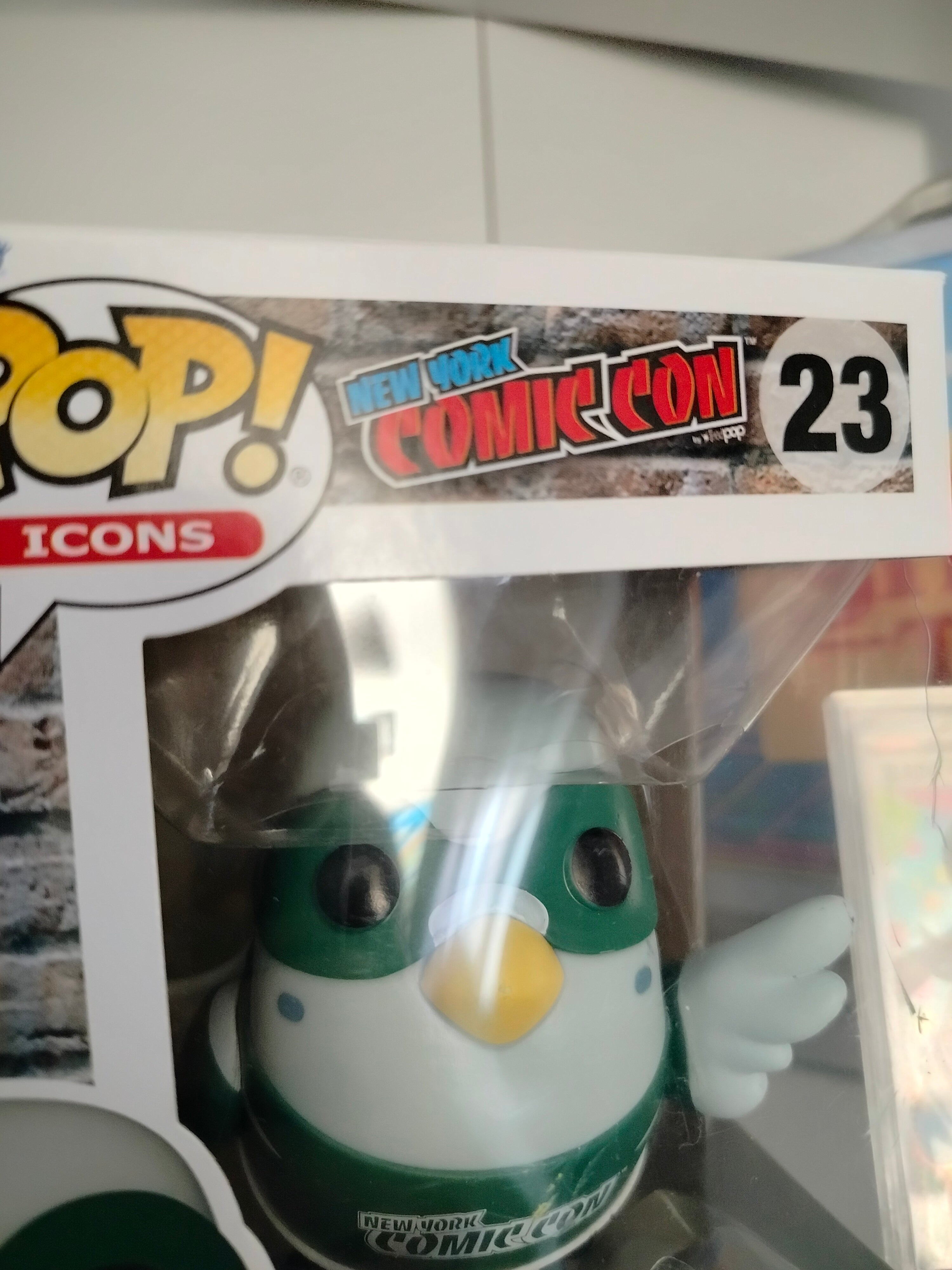 Funko Pop! Figura POP New York Comic Con - Paulie Pigeon - 23 (Sin etiqueta e insert roto)