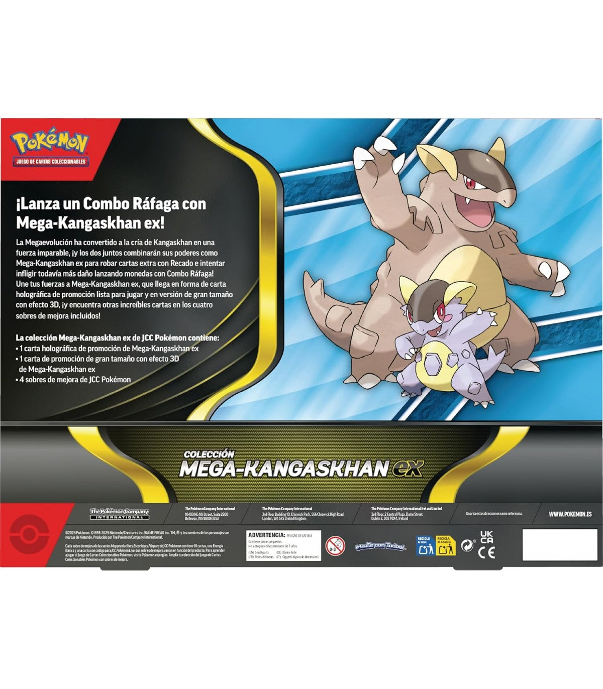 POKEMON TCG | CAJA EX MEGA KANGASKHAN
