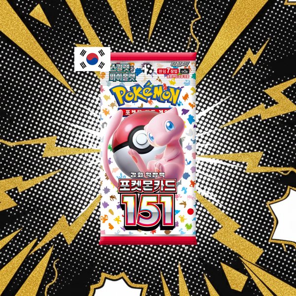 POKEMON 151- SOBRE INDIVIDUAL EN COREANO