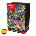 Caja Booster Bundle Pokémon Fuegos Fantasmales edición 2026 con 6 sobres de mejora y Megaevolución ex