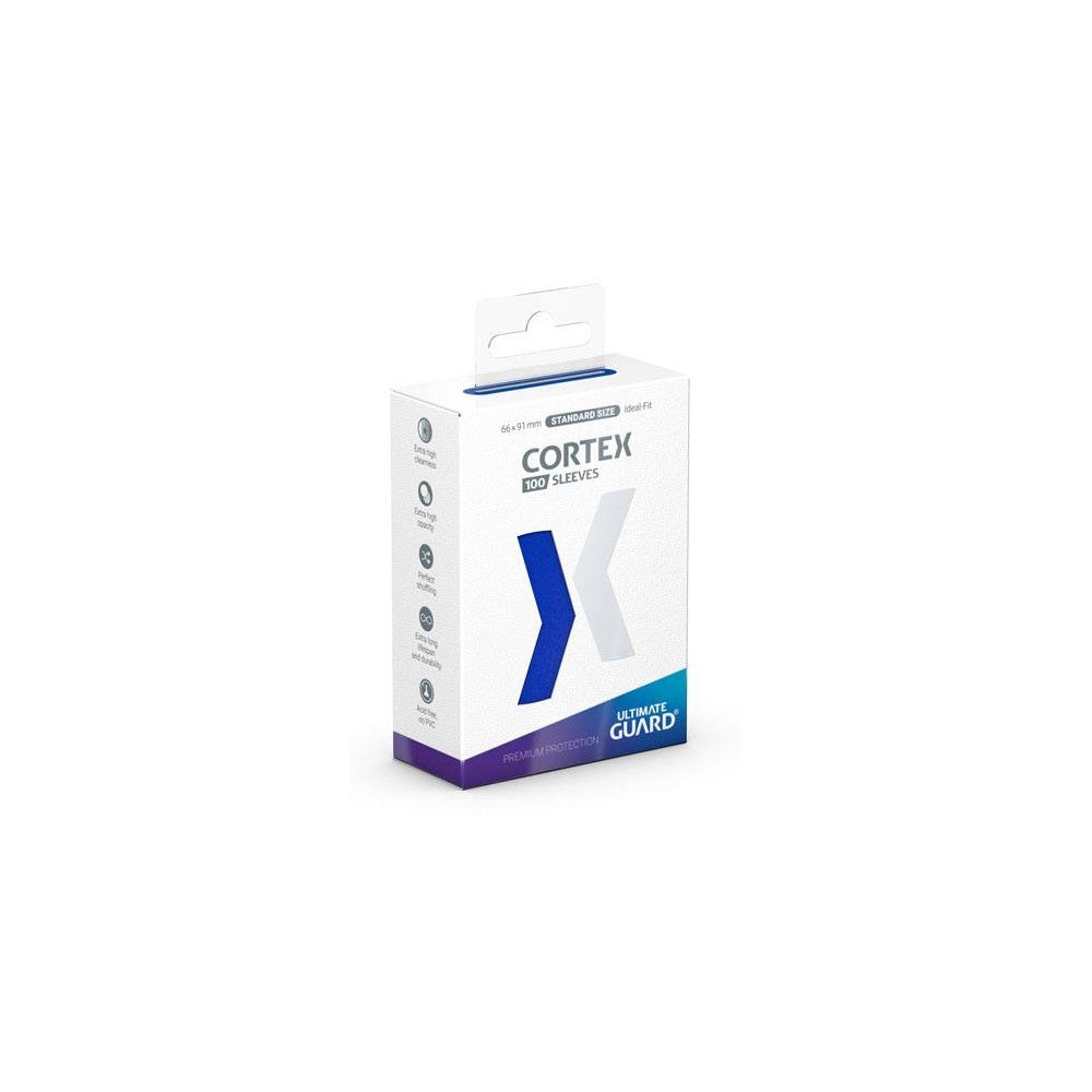 FUNDAS CORTEX TAMAÑO STANDARD 100UD - AZUL