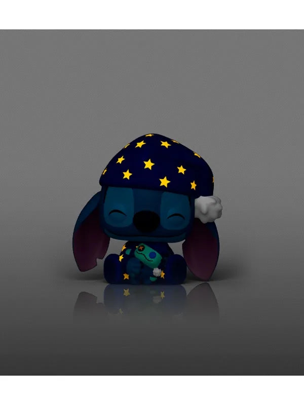 Funko Pop! Disney: Lilo & Stitch - Stitch en Pijama (1747) Glow in the Dark (Edición Especial)