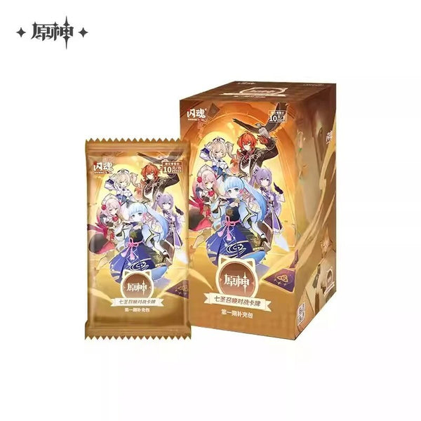 Caja de Sobres Genshin Impact Genius Invokation TCG Vol. 2 | Juego de Cartas Oficial