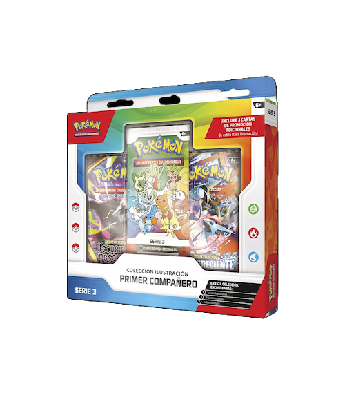 Pokémon TCG Colección Ilustración Primer Compañero Serie 3 – Español