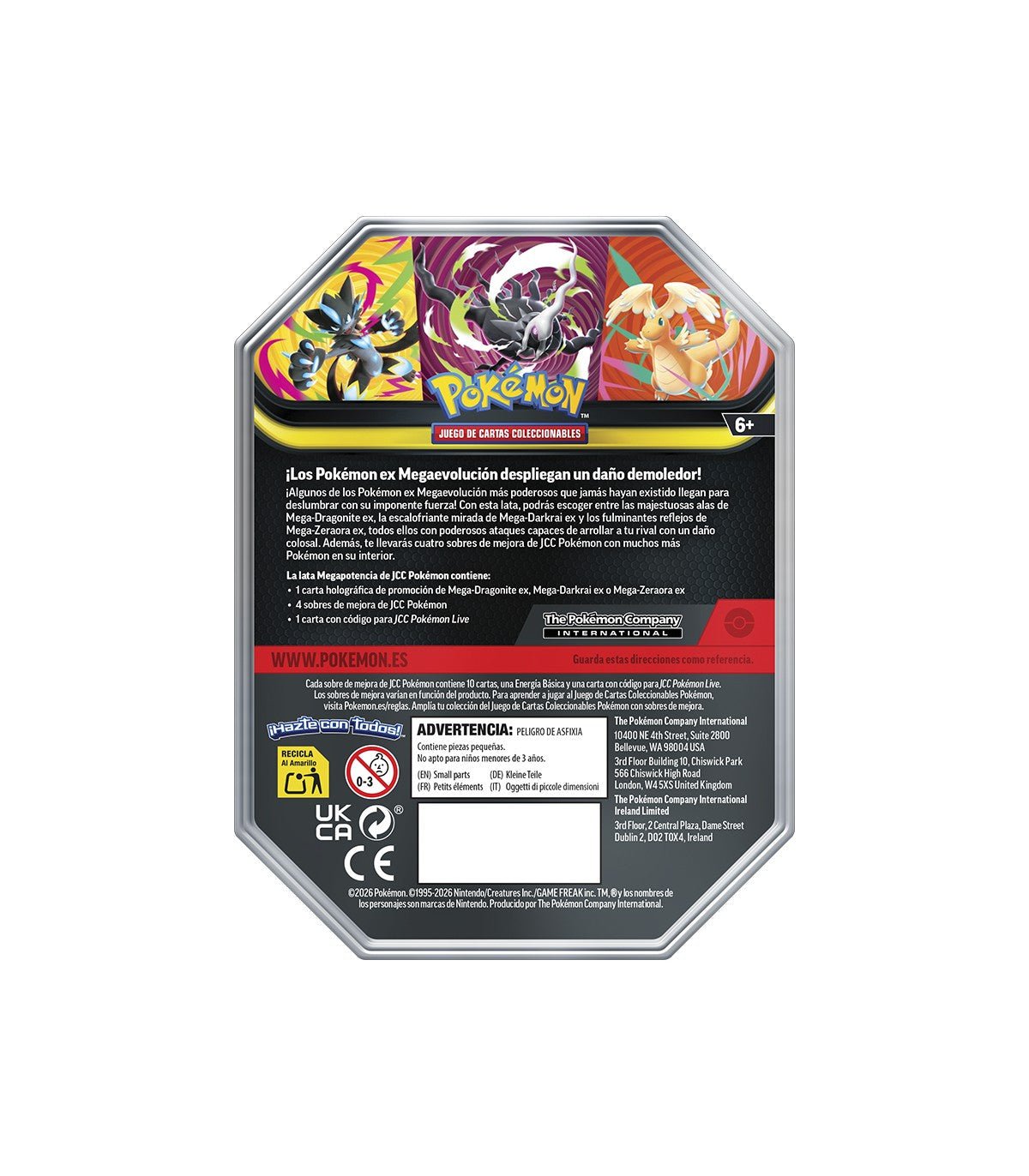 POKEMON TCG - FALL TIN