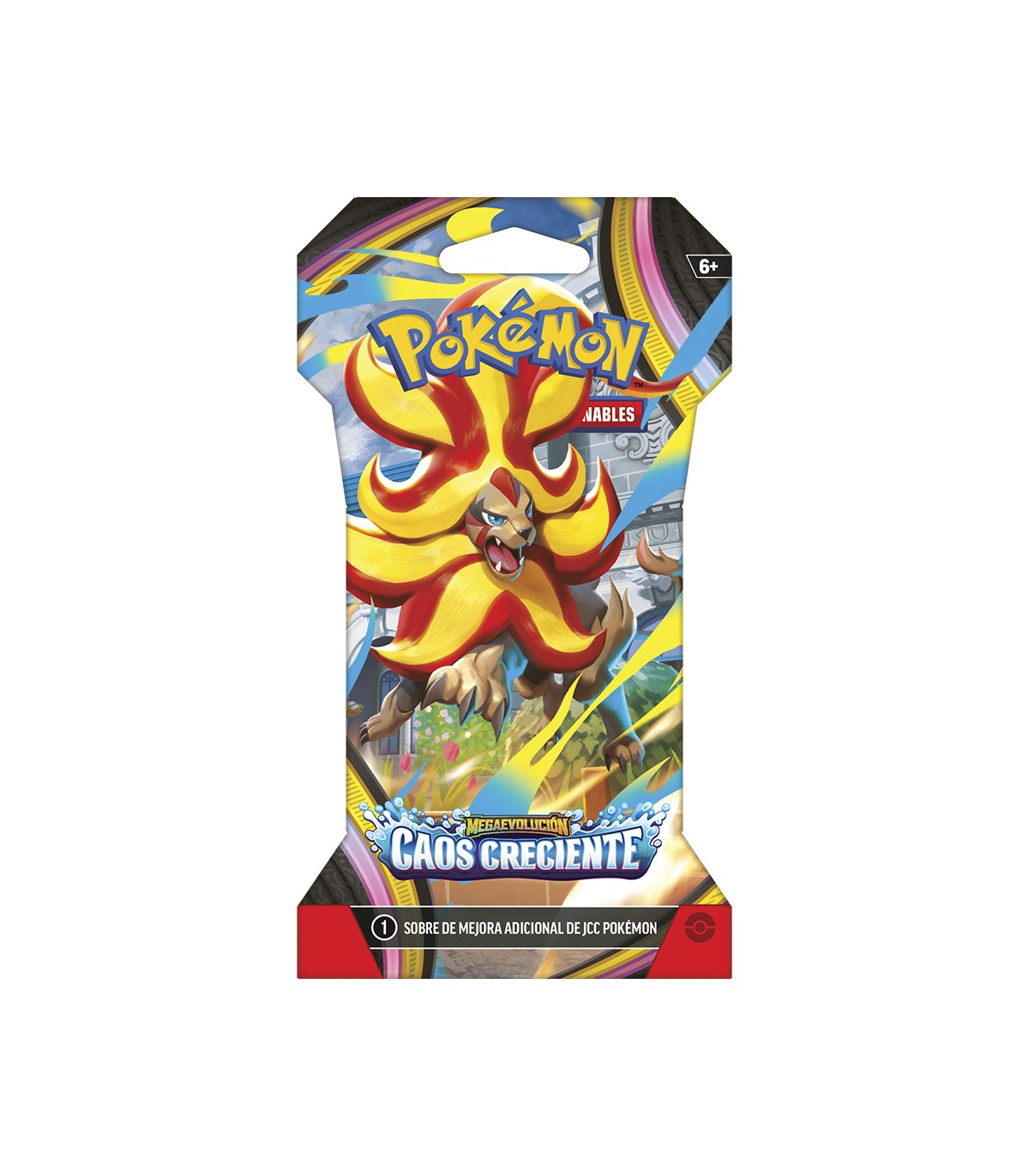 Sobre de Ilustración Pokémon TCG Caos Creciente Blíster | Edición en Español