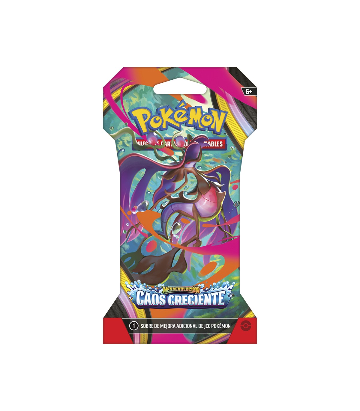 Sobre de Ilustración Pokémon TCG Caos Creciente Blíster | Edición en Español
