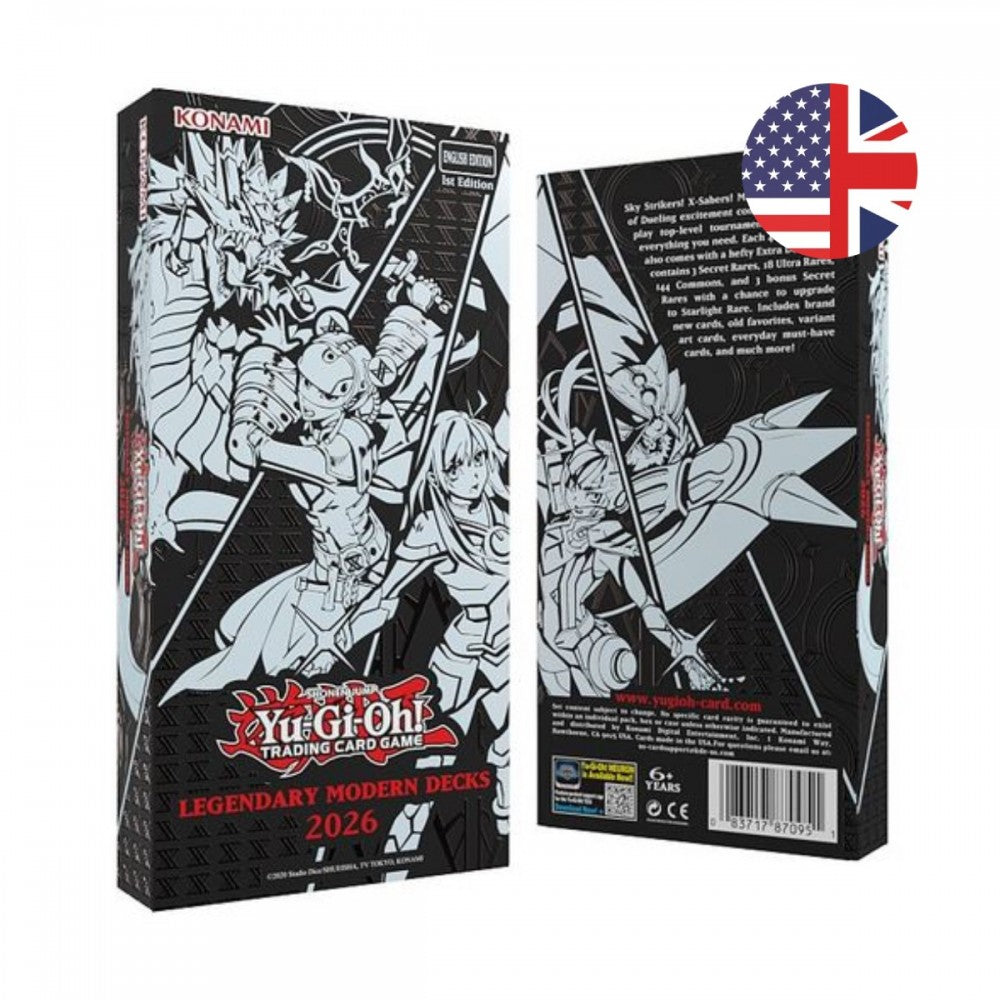 YUGIOH - LEGENDARY MODERN DECKS 2026 (INGLES)