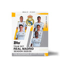 Team Set Real Madrid 2025/26 - Topps Europe
