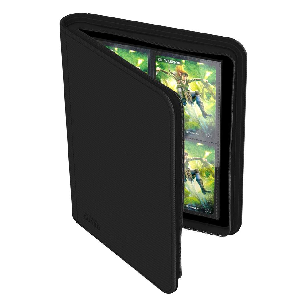 Ultimate Guard Zipfolio 160 8-Pocket Xenoskin - Negro