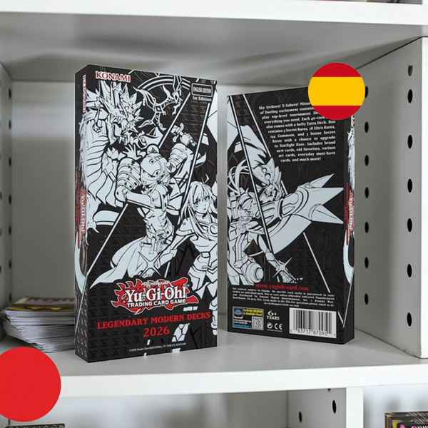YUGIOH - LEGENDARY MODERN DECKS 2026 (CASTELLANO)